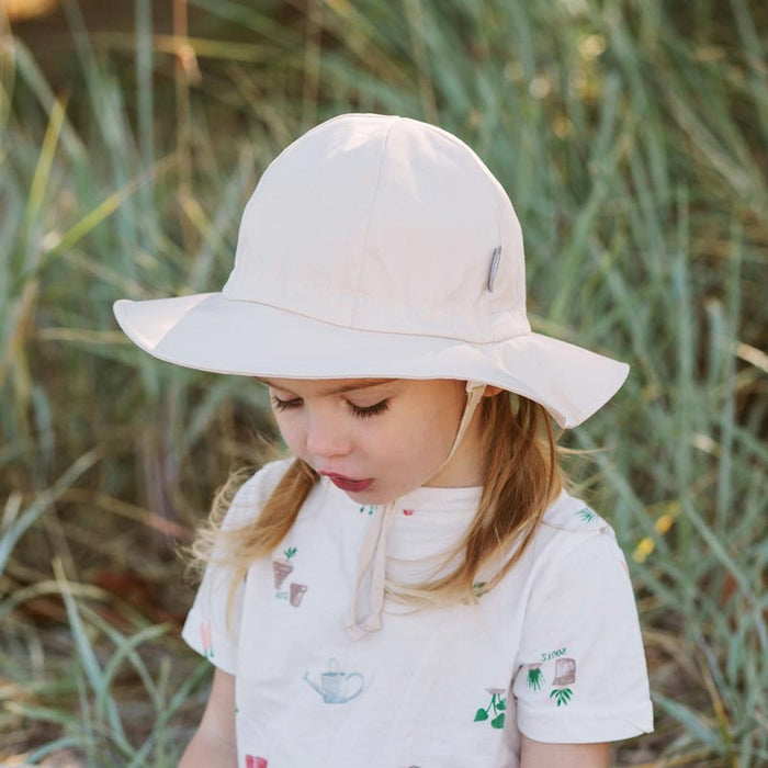 Jan & Jul Cotton Floppy Hat - Sand