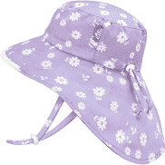 Jan & Jul Cotton Xplorer Hat - Purple Daisy