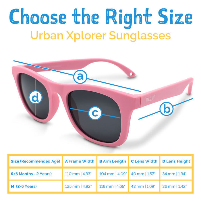 Jan & Jul Kids Urban Xplorer Sunglasses - Frosty Lavender Aurora