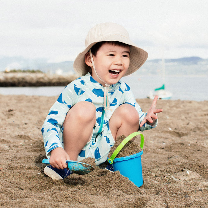 Jan & Jul Sun & Splash UV Jumpsuit - Blue Whale