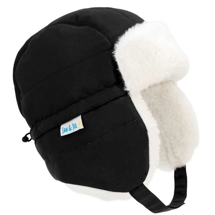 Jan & Jul Toasty-Dry Trapper Winter Hat - Black