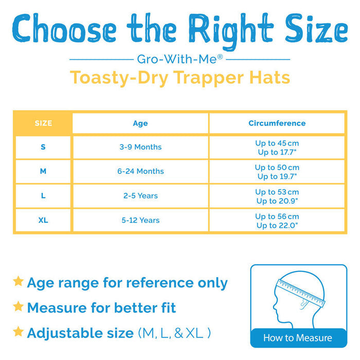Jan & Jul Toasty-Dry Trapper Winter Hat - Nebula Blue