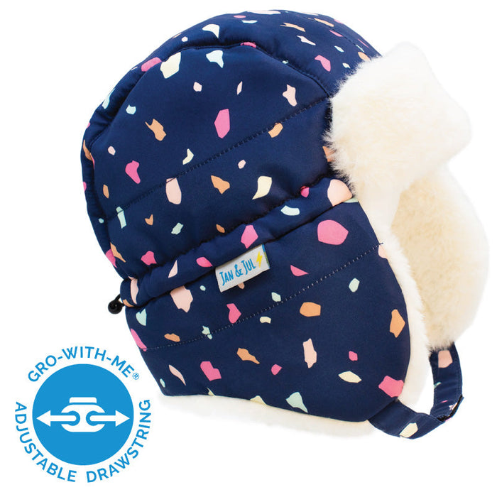 Jan & Jul Toasty-Dry Trapper Winter Hat - Terrazzo