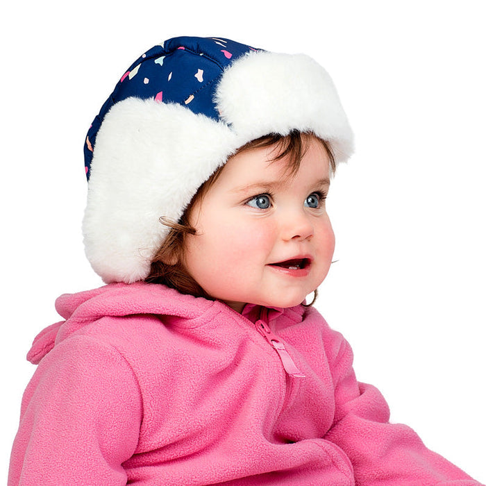 Jan & Jul Toasty-Dry Trapper Winter Hat - Terrazzo