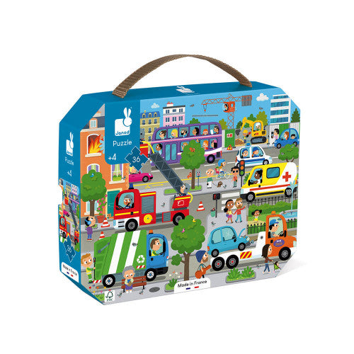 Janod 36pc Puzzle - City