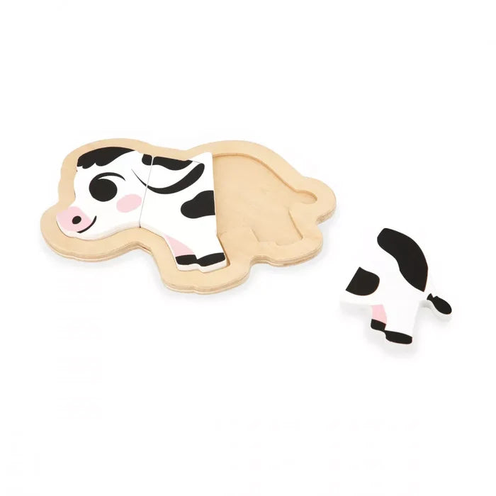 Janod 4 Progressive Puzzles - Farm