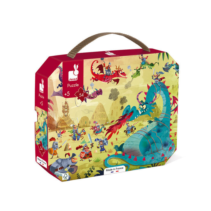 Janod 54pc Dragons Puzzle