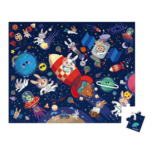 Janod 54pc Puzzle - Rocket