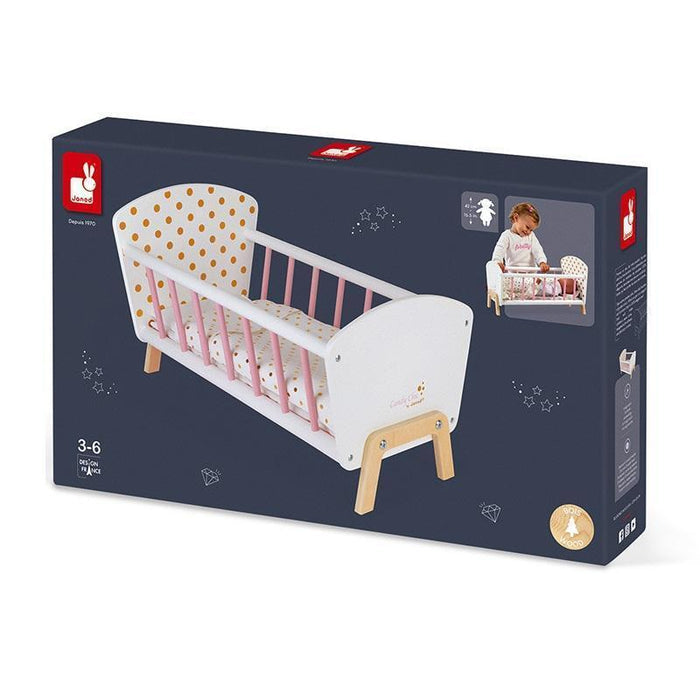 Janod Candy Chic Doll Crib