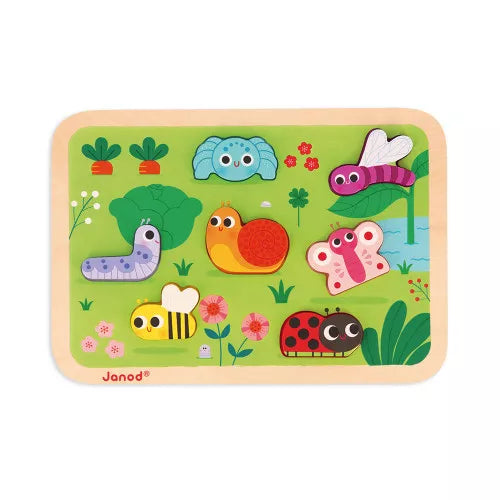 Janod Chunky Puzzle - The Garden