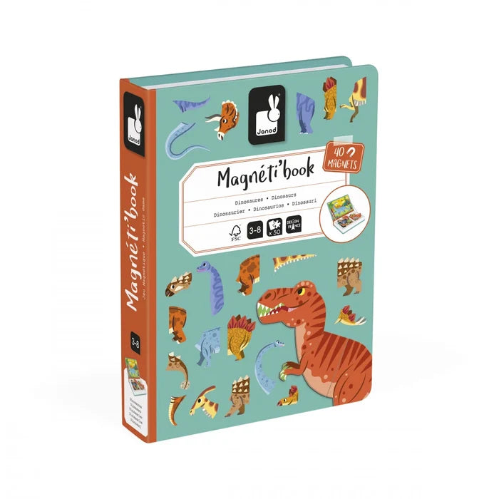 Janod Magneti'Book - Dinosaurs