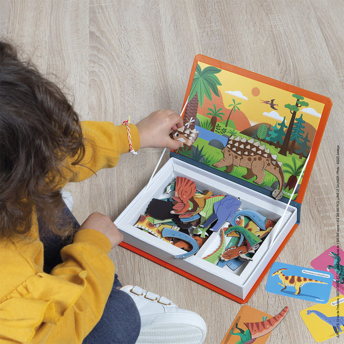 Janod Magneti'Book - Dinosaurs