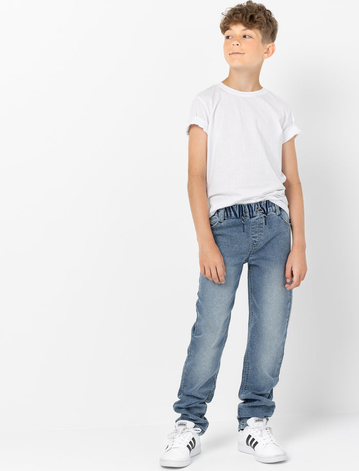 Jean jogger en denim pour garçon