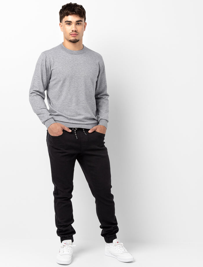 Jean jogger en denim pour homme