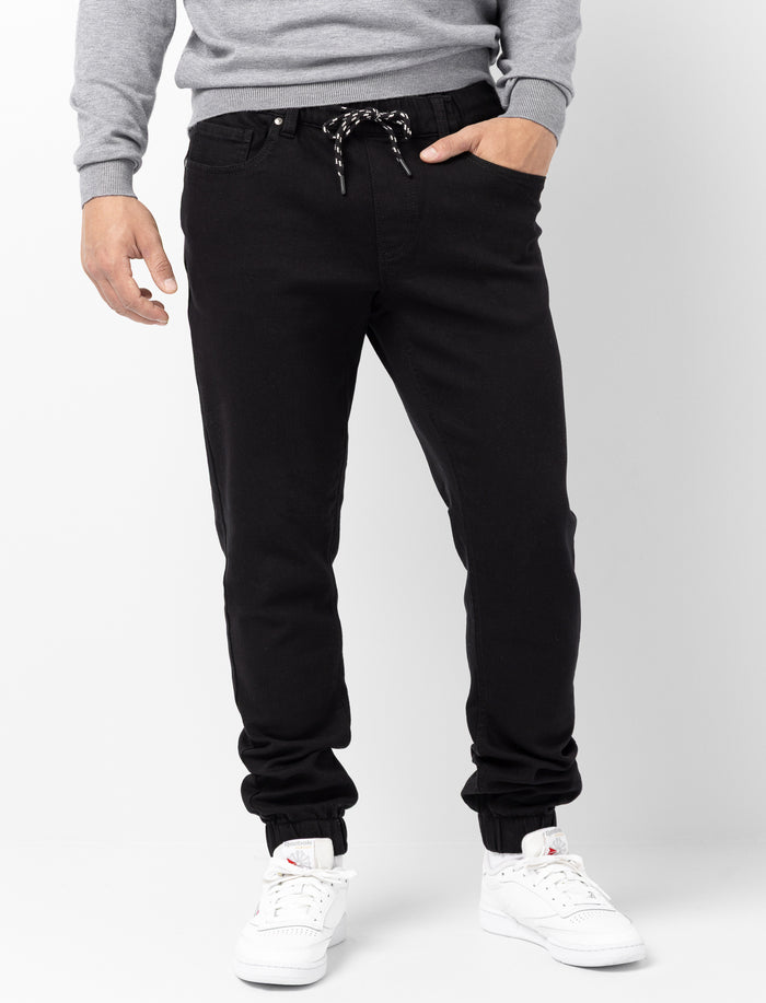 Jean jogger en denim pour homme