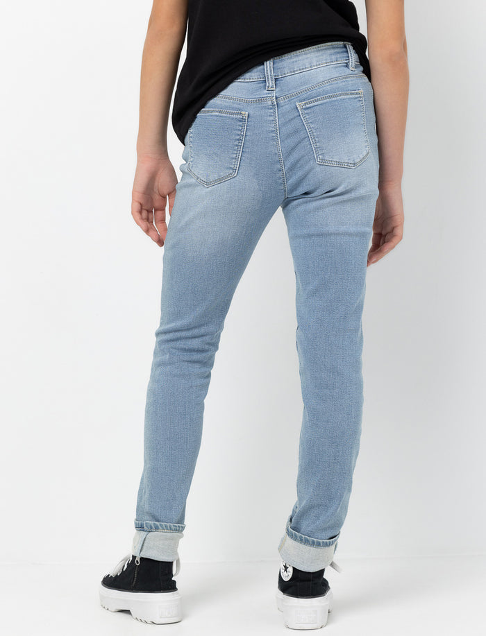 Jean skinny à taille régulière