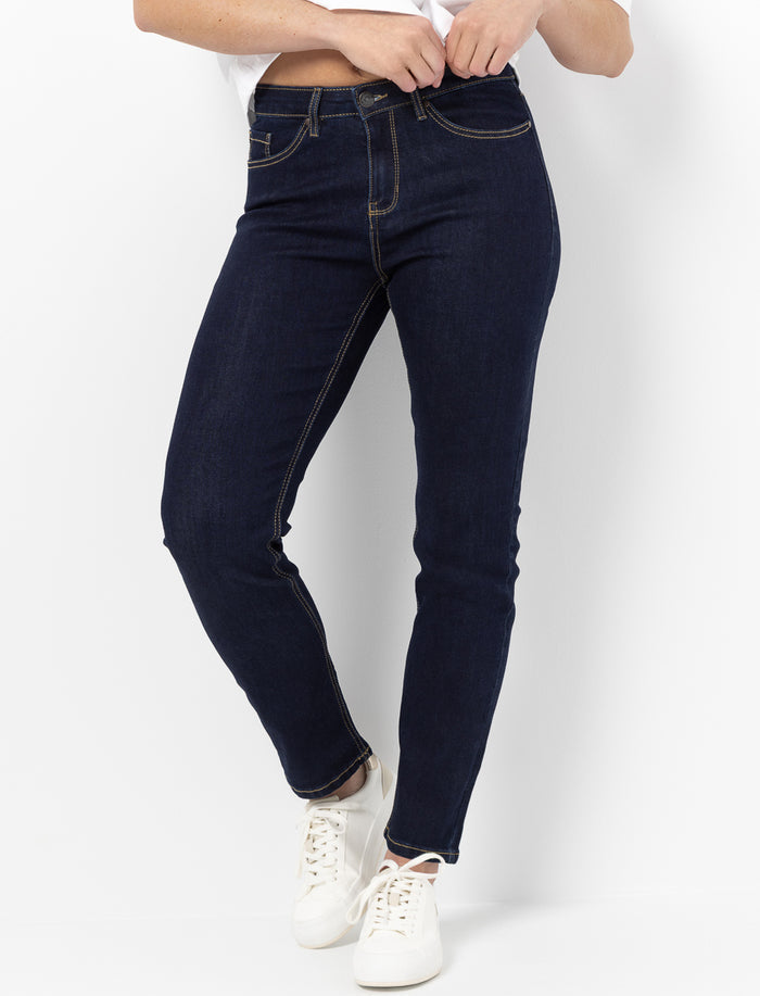 Jean skinny à taille régulière