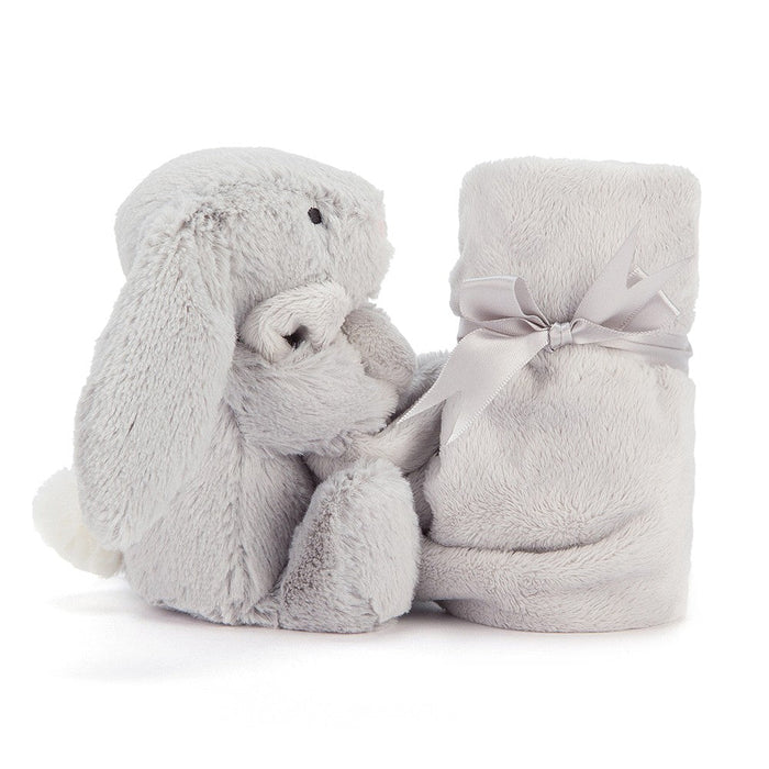 Jellycat Bashful Bunny Soother - Grey/Silver