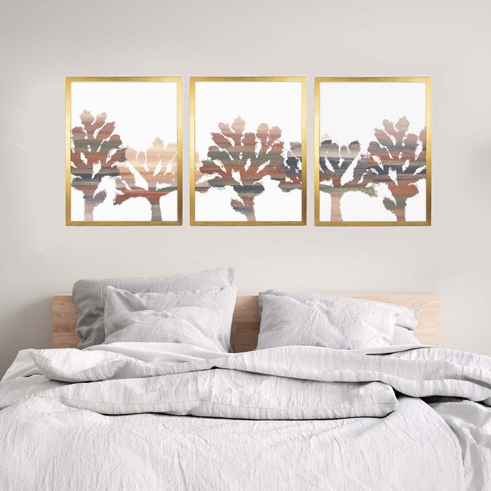 5"x7" / Art Print Set / Antique Gold