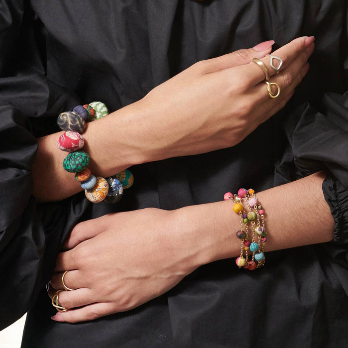 Kantha Coterie Bracelet