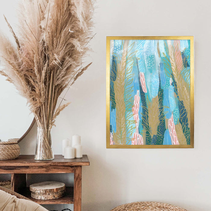 5"x7" / Art Print / Antique Gold