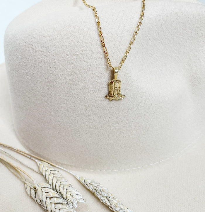 Knockin' Boots Necklace
