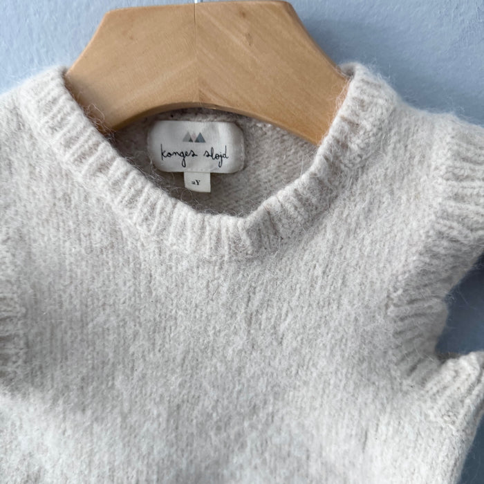 Konges Slojd	/ Alpaca x merino wool knit dress / 2Y