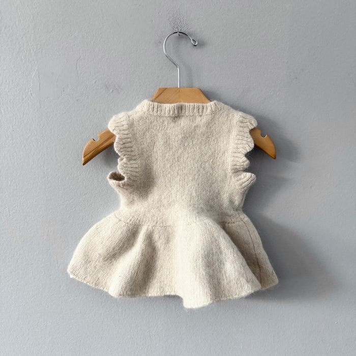 Konges Slojd	/ Alpaca x merino wool knit dress / 2Y