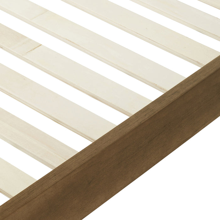 Kyan Single Bed Base Chestnut