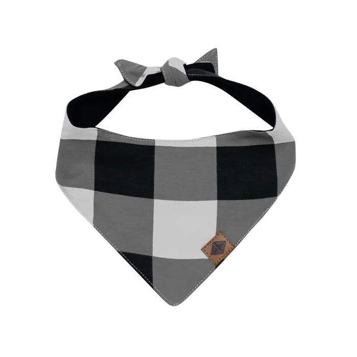 Kyte Baby Dog Bandana - Midnight Plaid