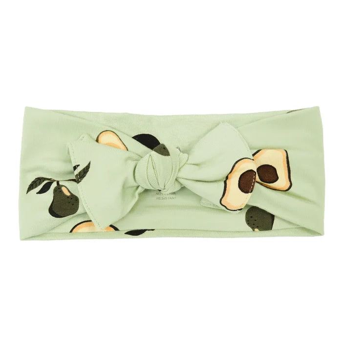 Kyte Baby Knotted Bow Headband - Avocado