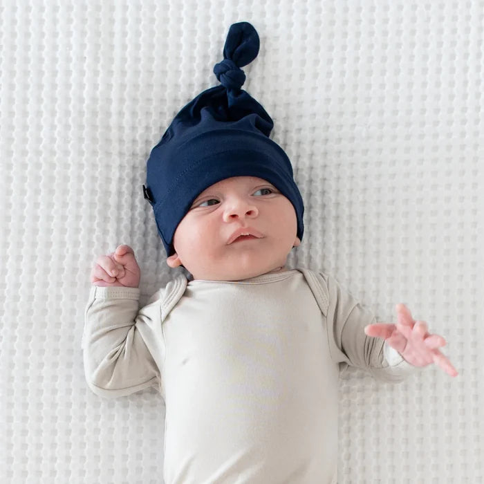 Kyte Baby Knotted Cap - Navy