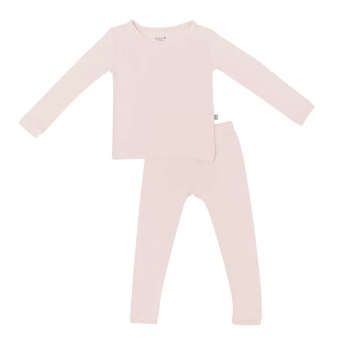 Kyte Baby Long Sleeve Toddler Pajamas - Blush