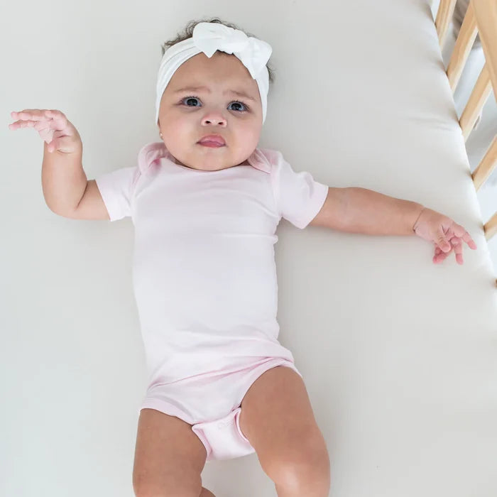Kyte Baby Short Sleeve Bodysuit - Sakura