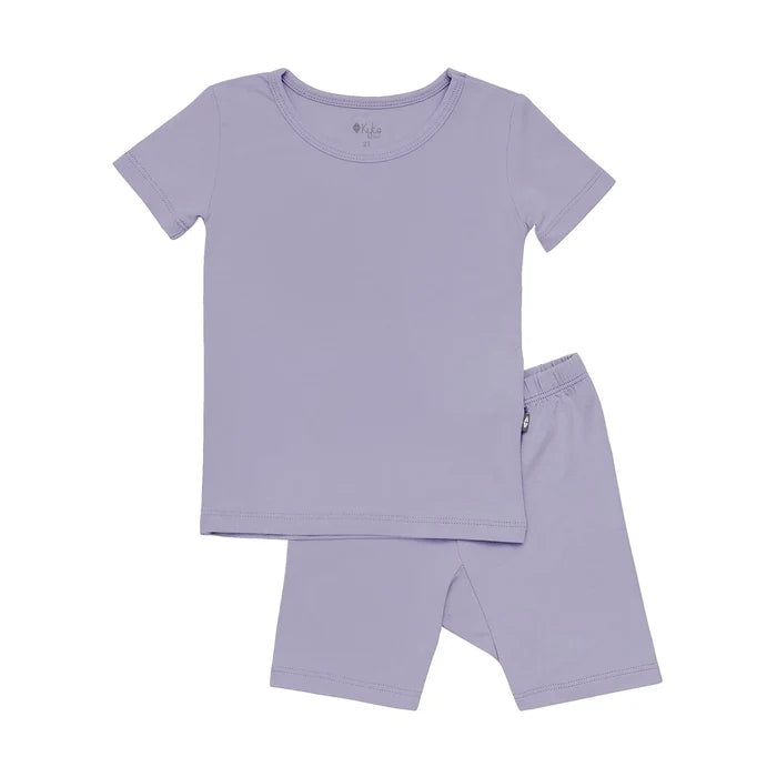 Kyte Baby Short Sleeve Toddler Pajama Set - Taro