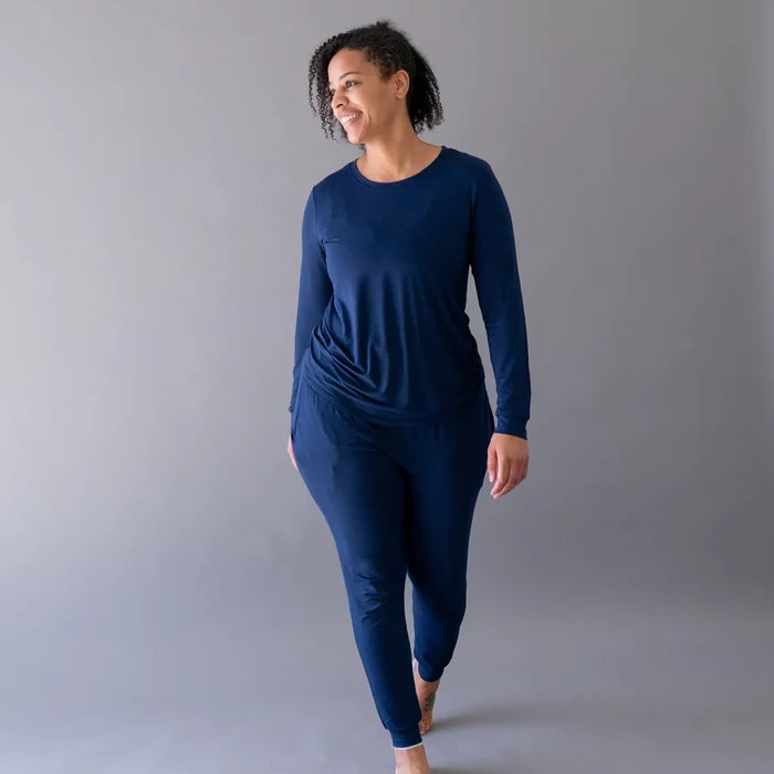 Kyte Baby Women's Jogger Set - Navy