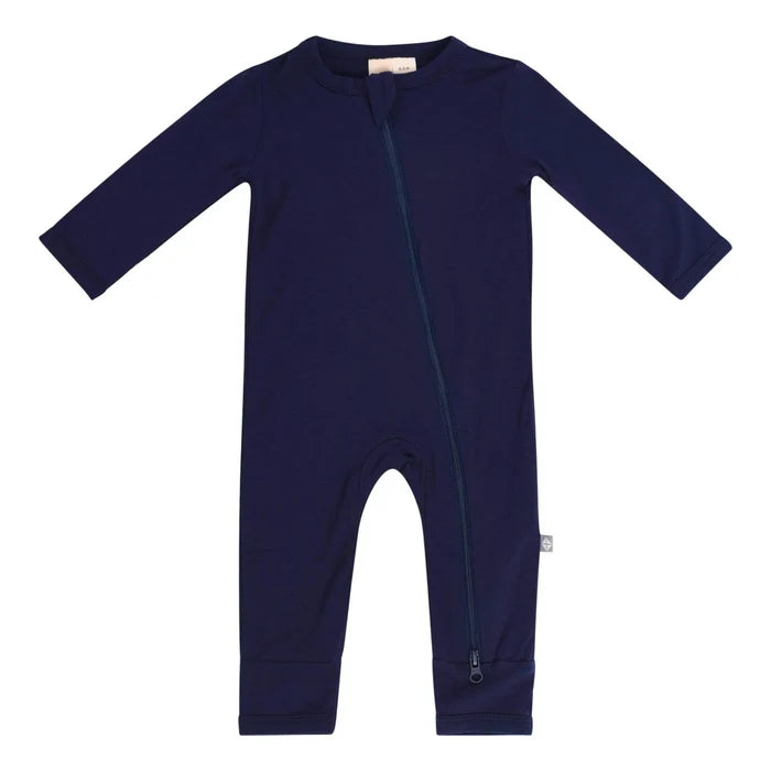 Kyte Baby Zippered Romper - Navy