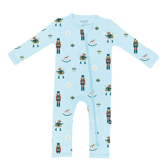 Kyte Baby Zippered Romper - Nutcracker