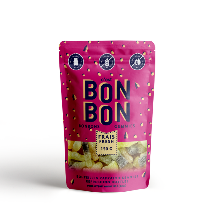 La boîte à bonbons - Sour Pop Bottles - Gummy Candies