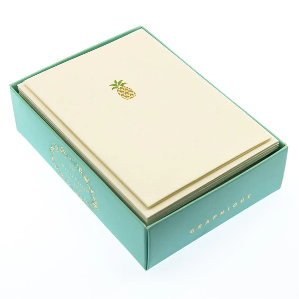 La Petite Presse Pineapple Boxed Notes