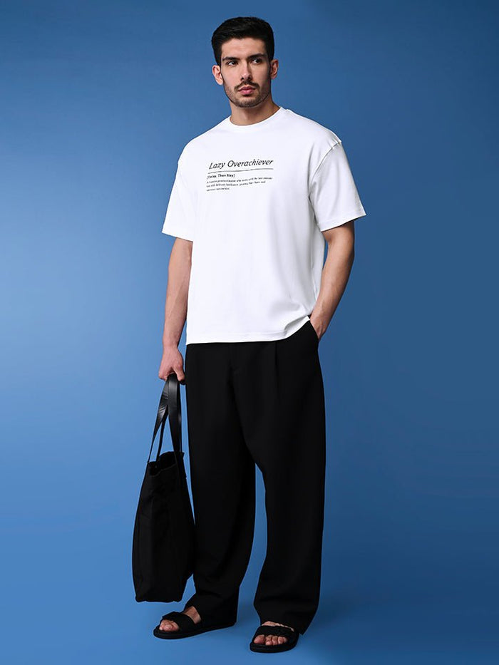 Lazy Overachiever Cotton T-Shirt