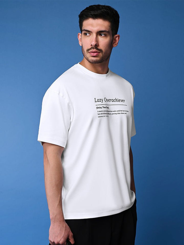 Lazy Overachiever Cotton T-Shirt