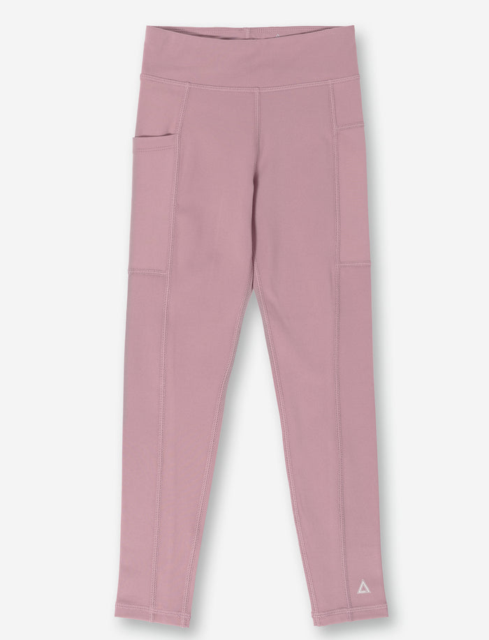 Legging de sport long à poche pour petite fille