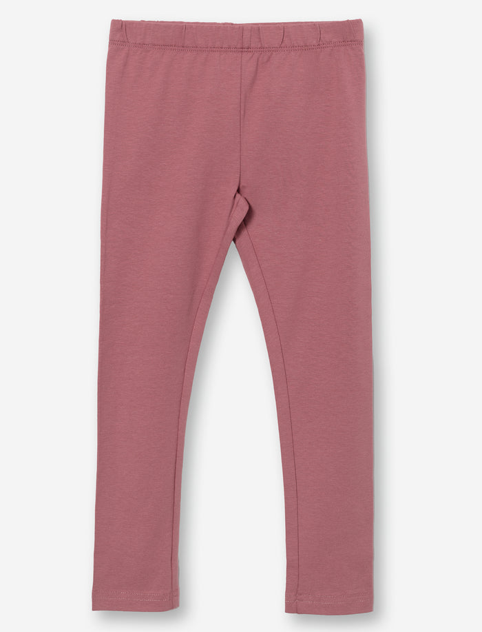 Legging long en coton pour petite fille
