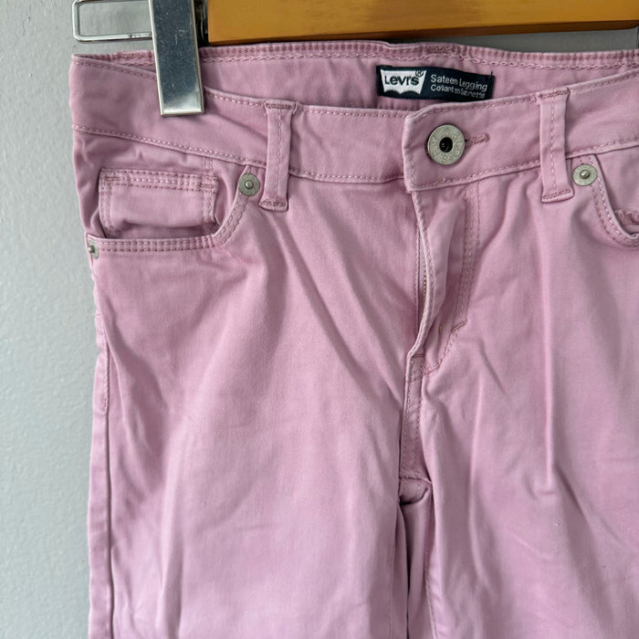 Levi's / Light purple sateen legging / 10Y