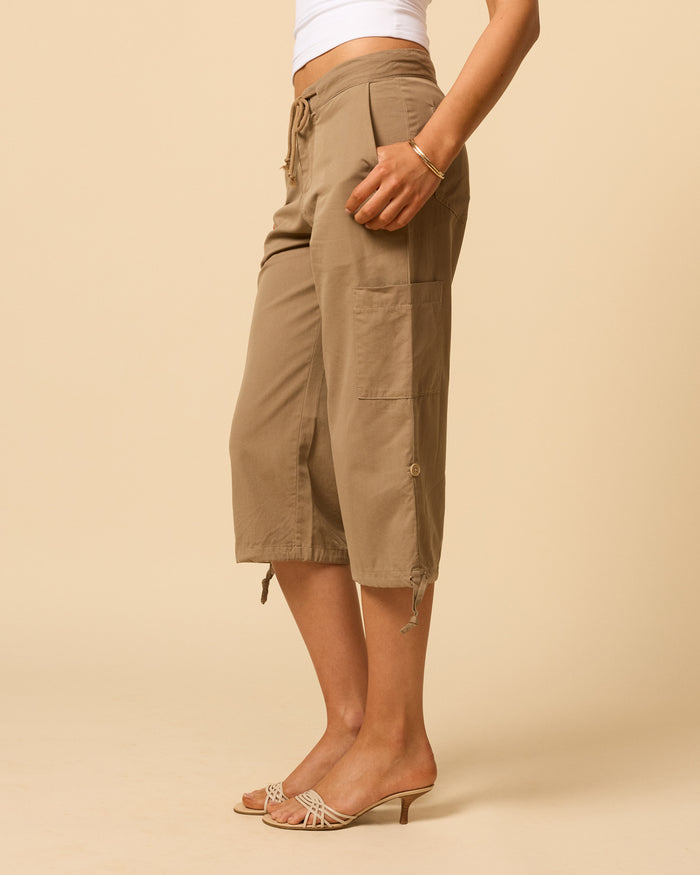 Lexi Cargo Pant | Caramel