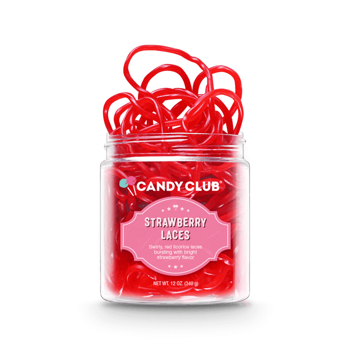 Licorice Strawberry Laces Small Cup