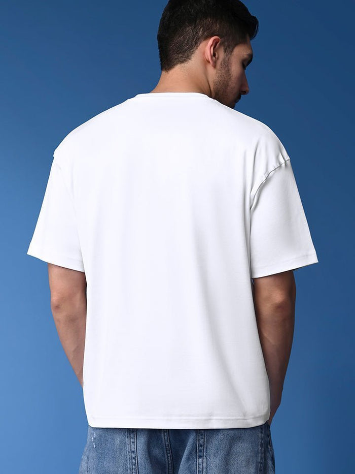 Denied White Lifestyle Oversized Tee