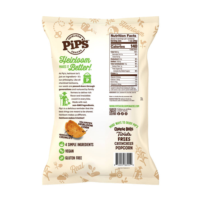 Lime Corn Dippers 9.25oz Bag