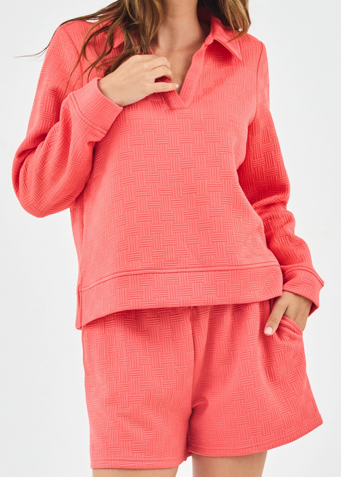 Lindsay Set - Coral